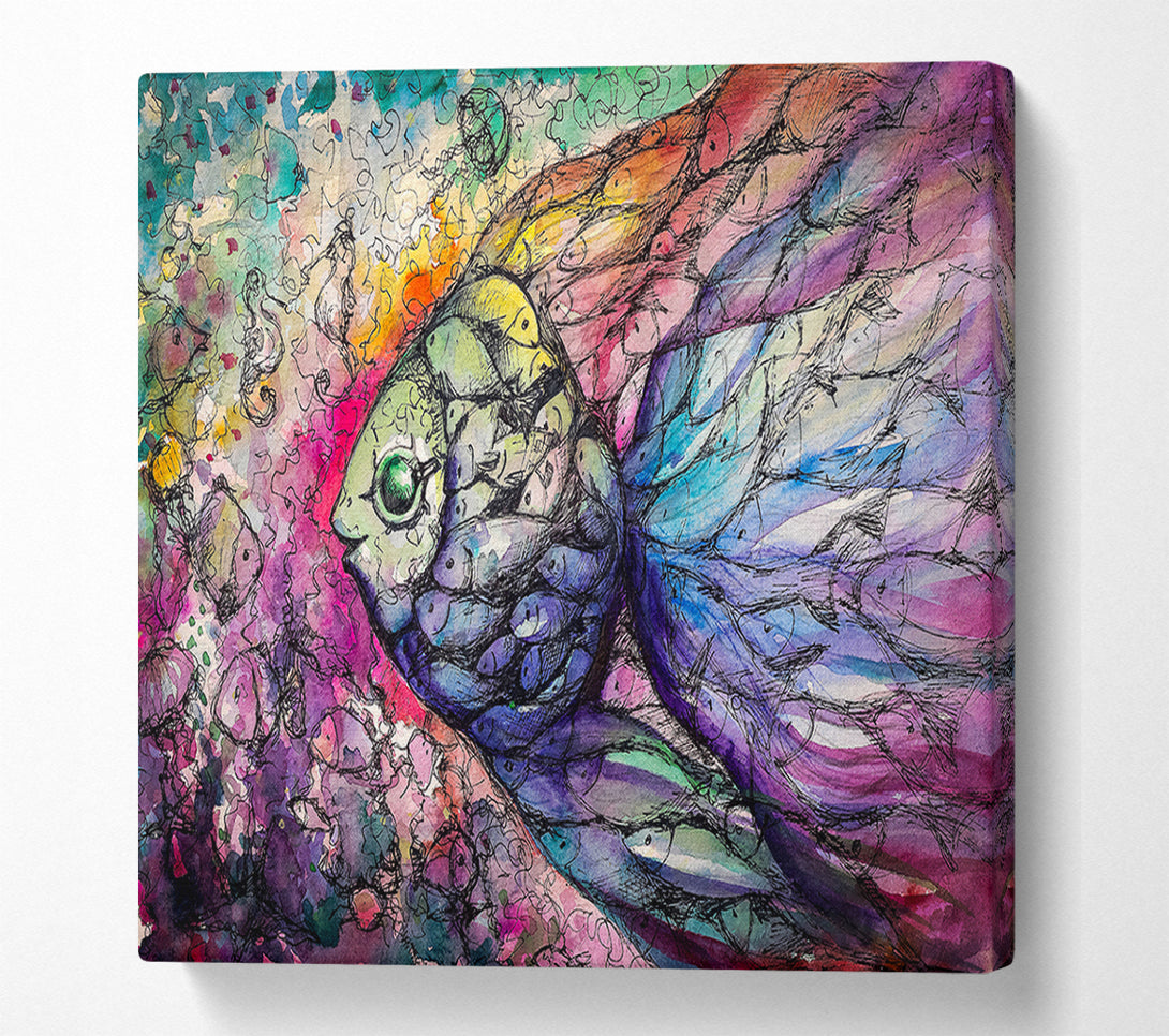  A Canvas Print of Fish Of Fish Canvas Art