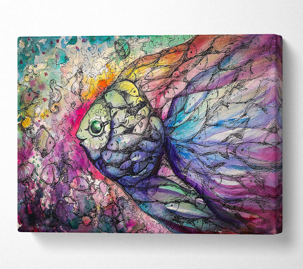  A Canvas Print of Fish Of Fish Canvas Art