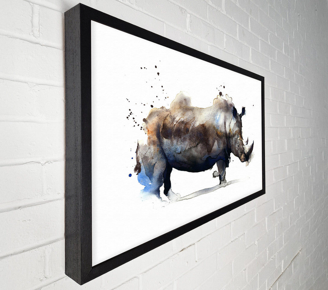  A Canvas Print of Rhino Charge Canvas Wall Art
