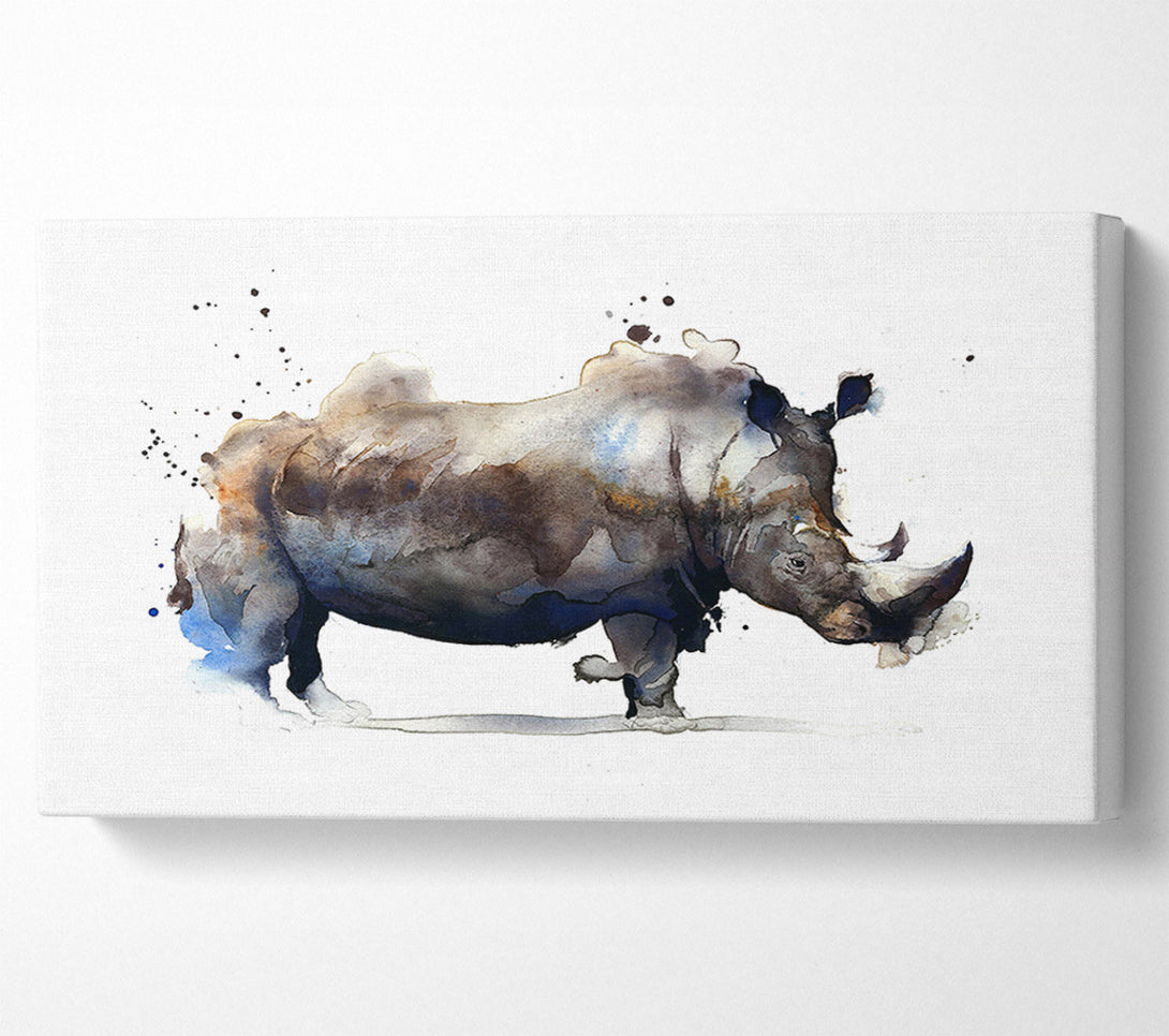  A Canvas Print of Rhino Charge Canvas Wall Art