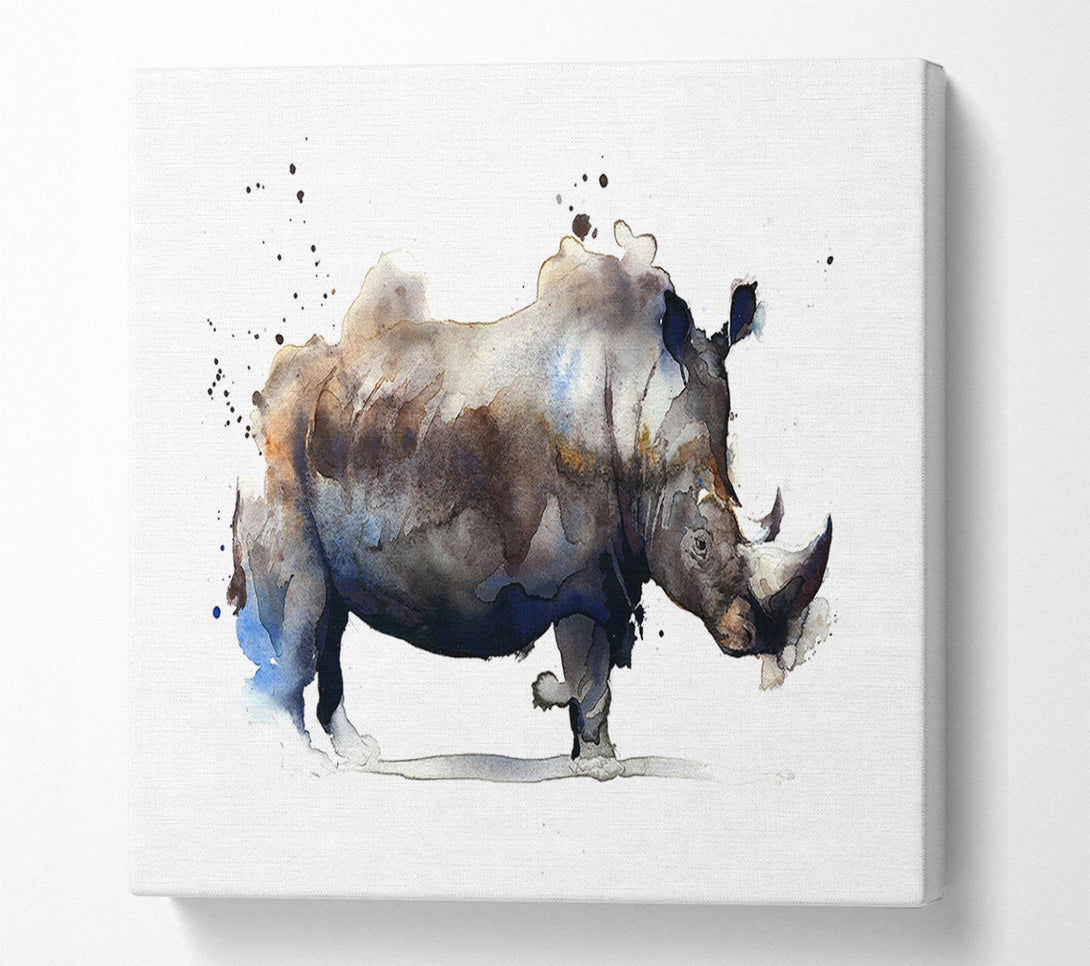  A Canvas Print of Rhino Charge Canvas Wall Art