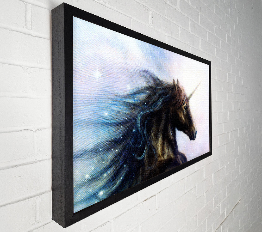  A Canvas Print of Stunning Unicorn Beauty Canvas Print