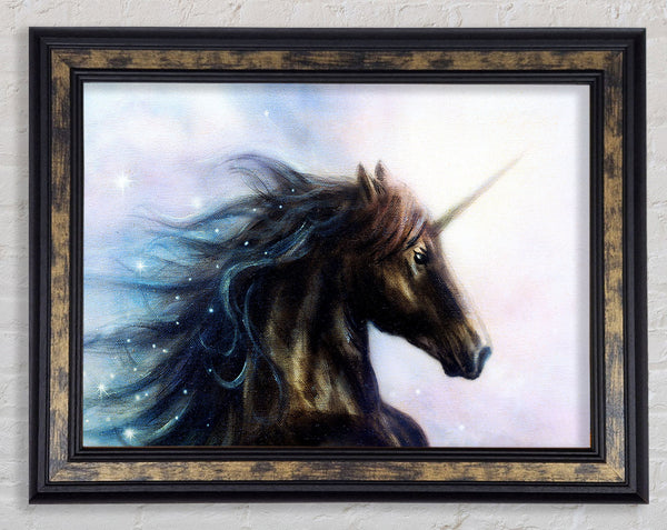 Stunning Unicorn Beauty Framed Print