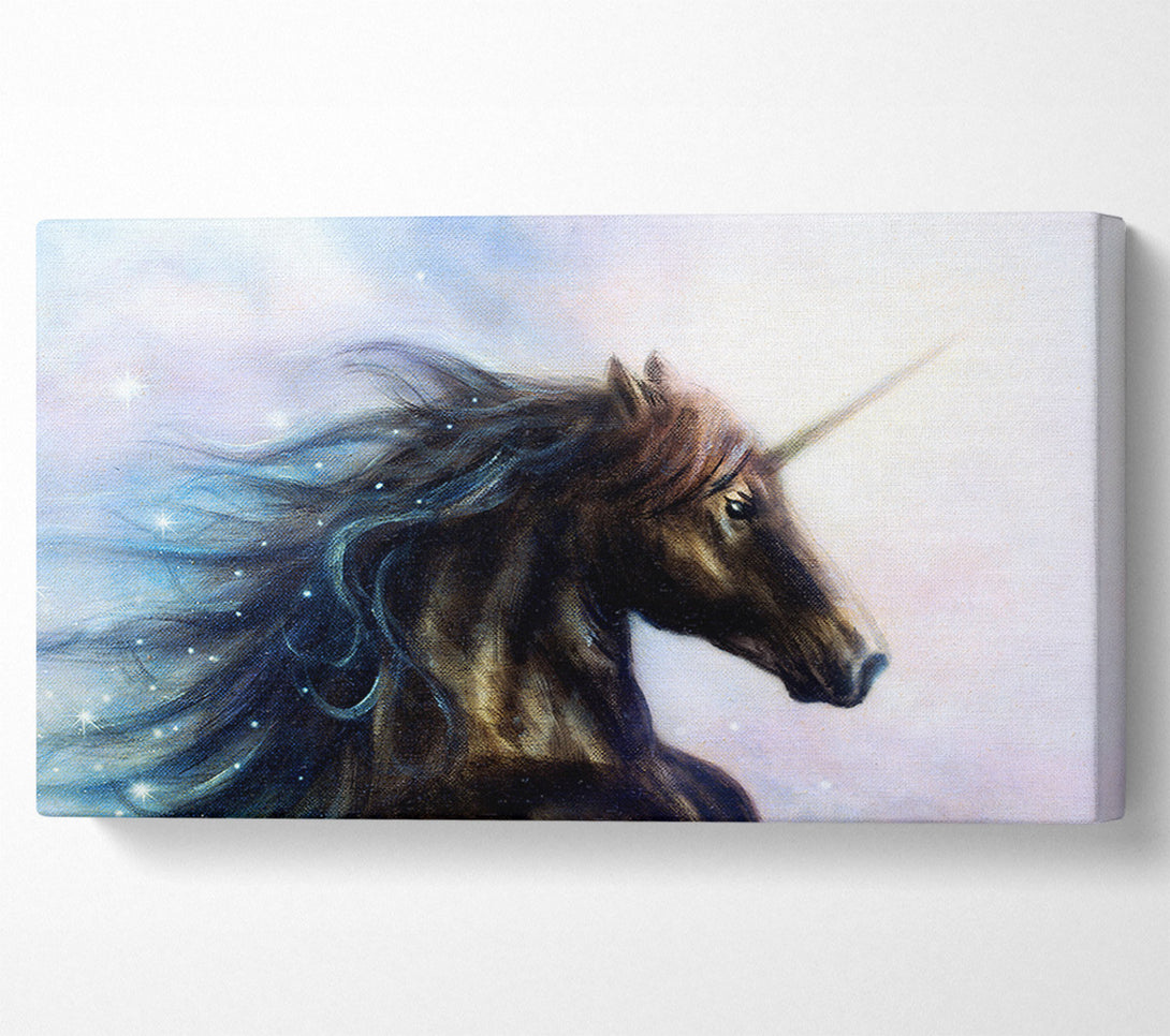  A Canvas Print of Stunning Unicorn Beauty Canvas Print