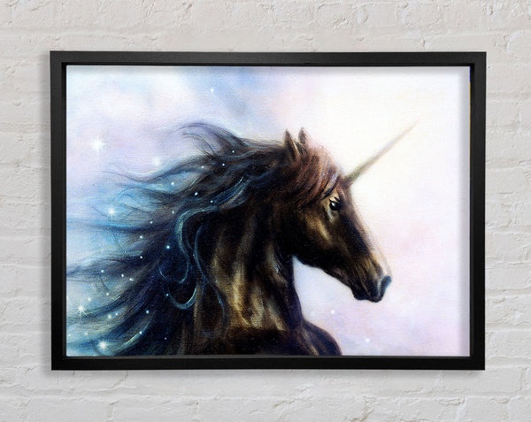 Stunning Unicorn Beauty Framed Print