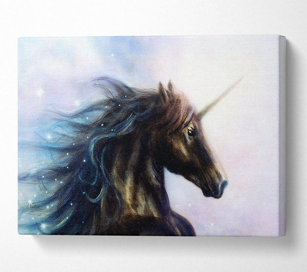  A Canvas Print of Stunning Unicorn Beauty Canvas Print