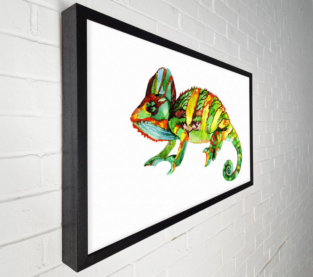  A Canvas Print of Chameleon Colours Canvas Print