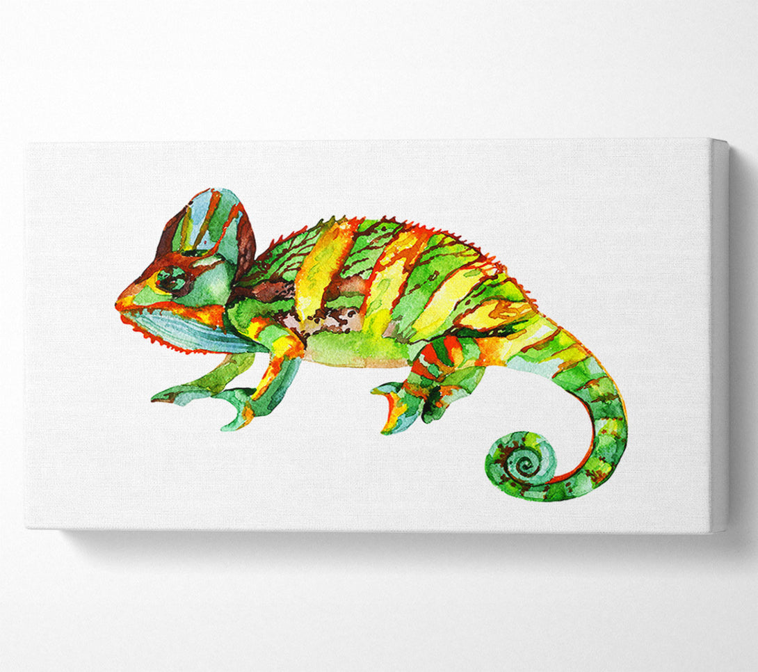  A Canvas Print of Chameleon Colours Canvas Print
