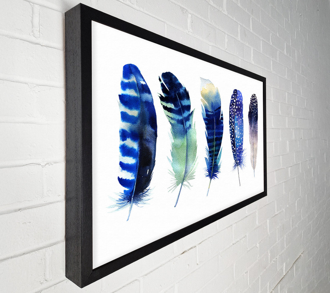  A Canvas Print of Night Feathers Canvas Print