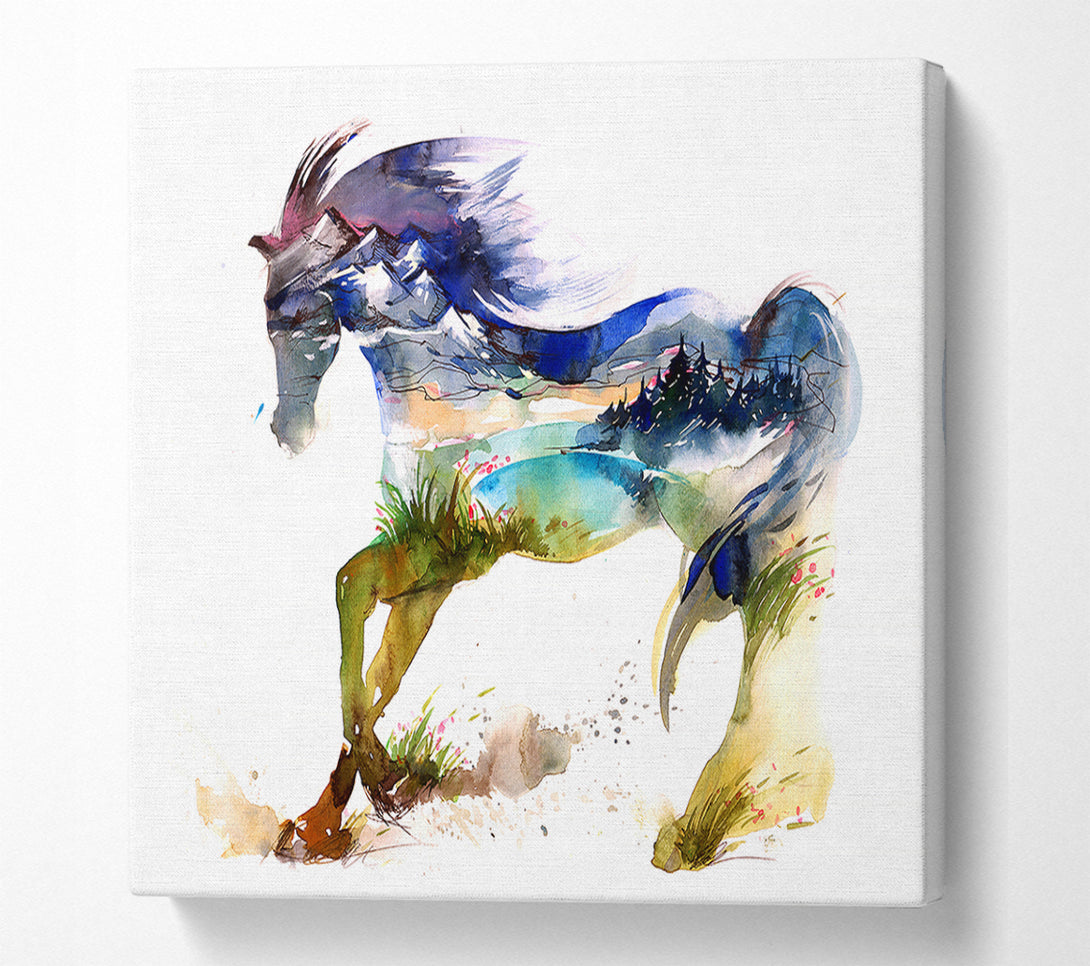  A Canvas Print of Horse Dreams Canvas Wall Art