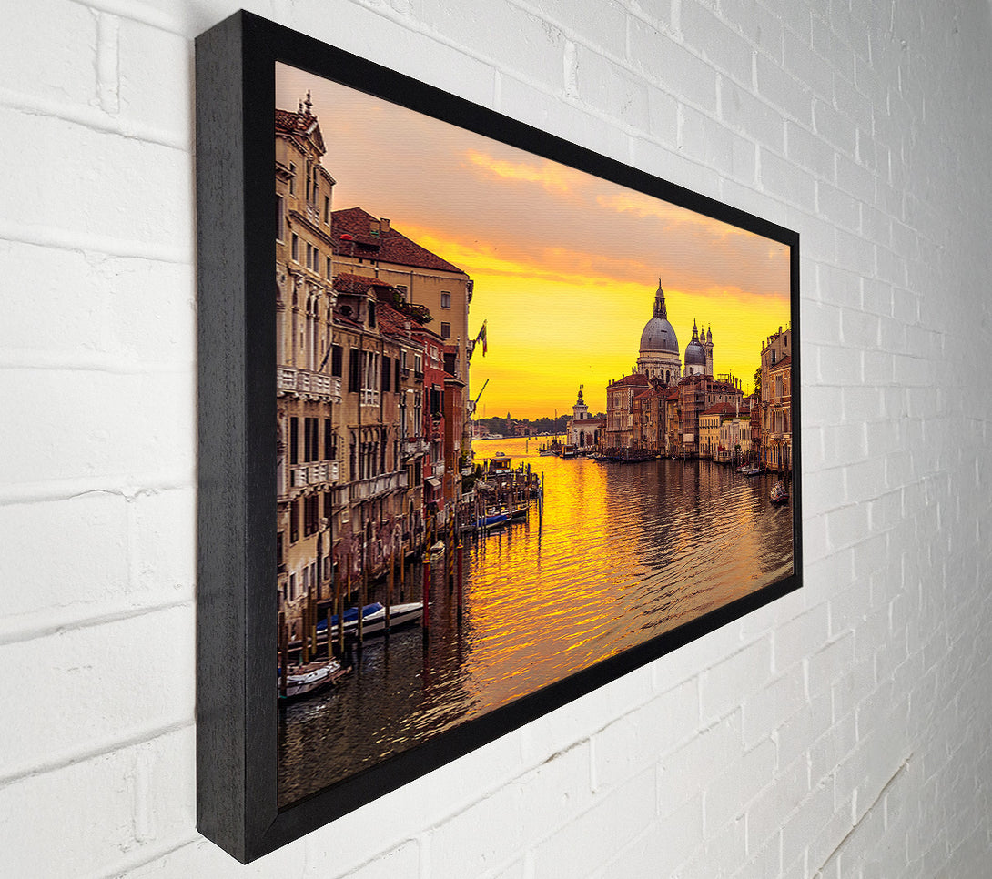  A Canvas Print of Goldfish Love Canvas Art