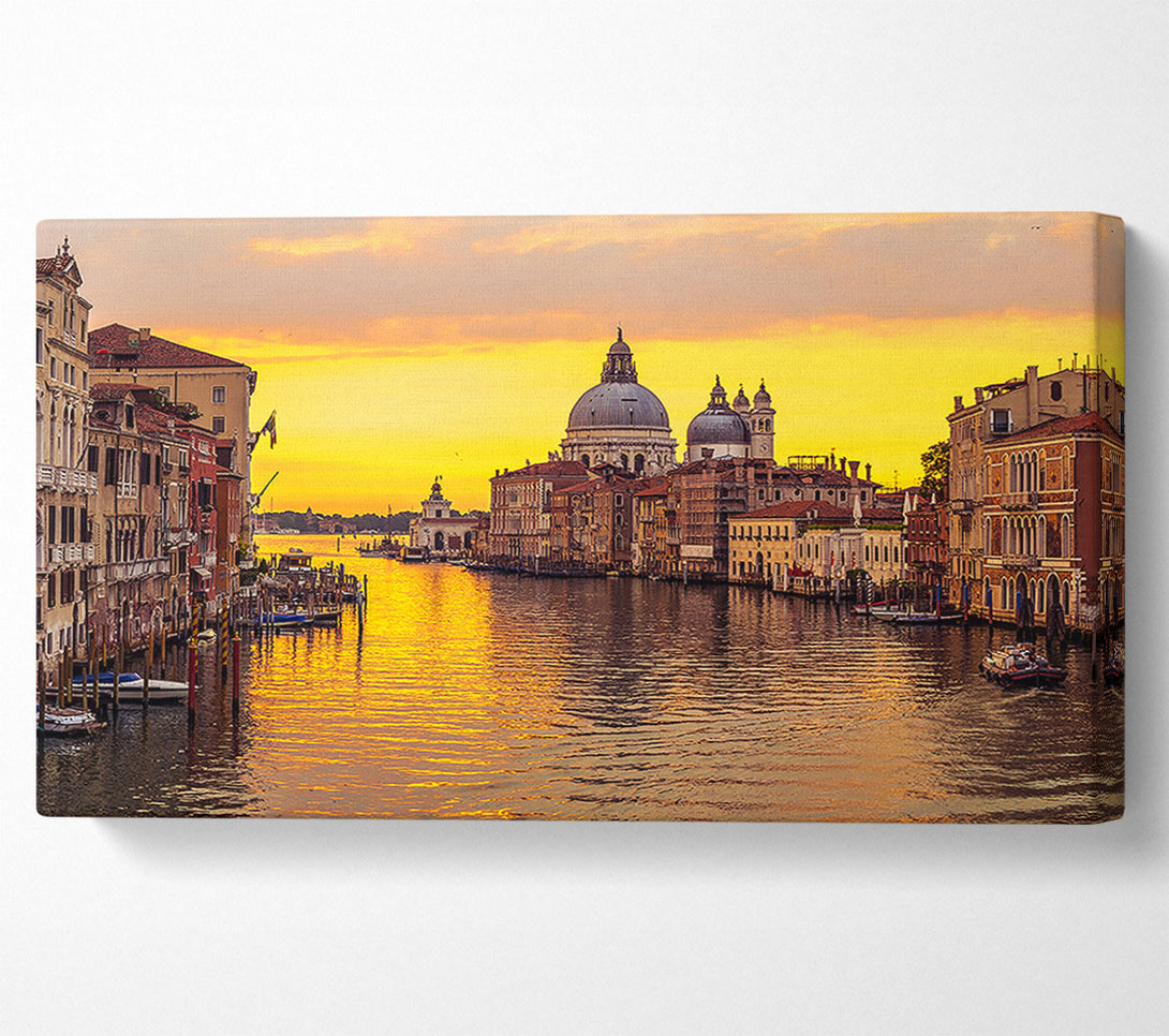  A Canvas Print of Goldfish Love Canvas Art