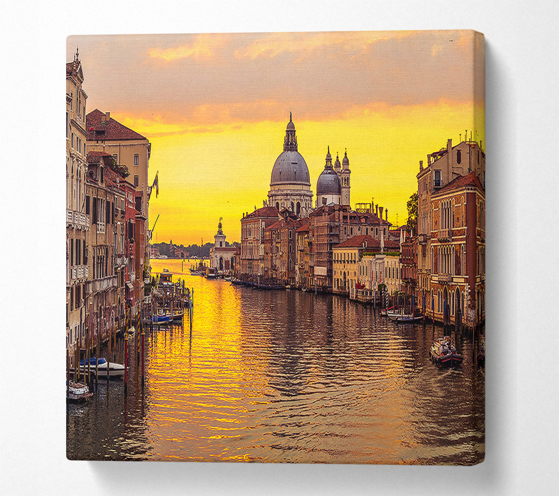  A Canvas Print of Goldfish Love Canvas Art