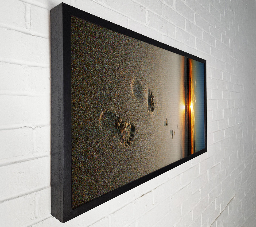  A Canvas Print of Footsteps Of Time Canvas Art