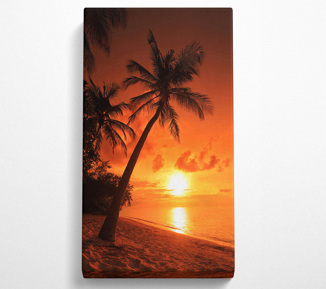  A Canvas Print of Thailand Sunset Canvas Wall Art