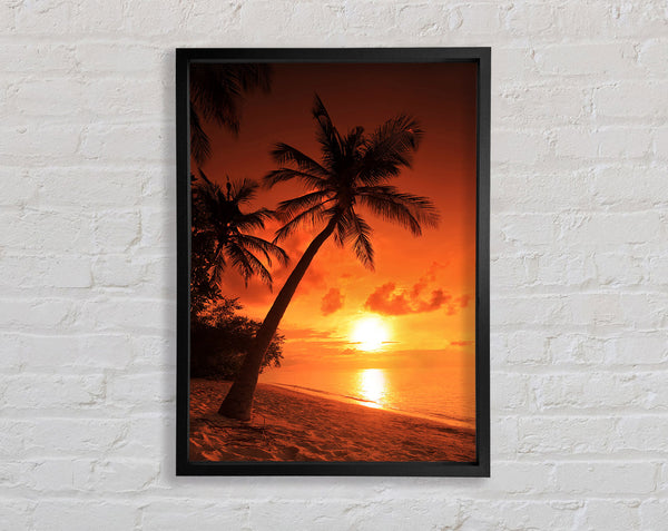 Thailand Sunset Framed Print