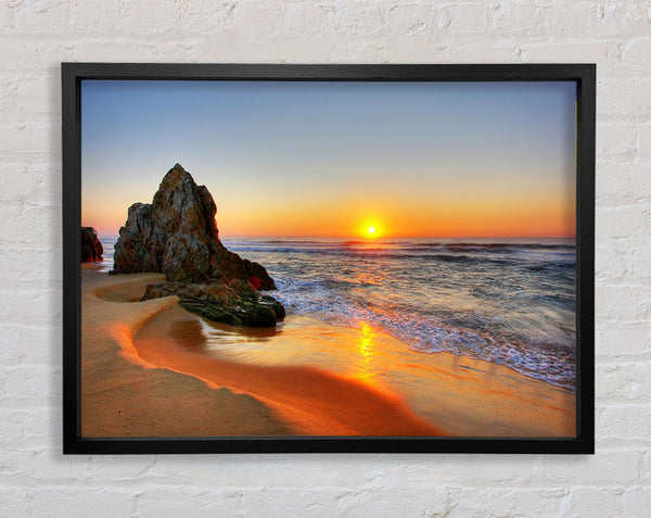 Sculptures Of The Ocean Framed Print