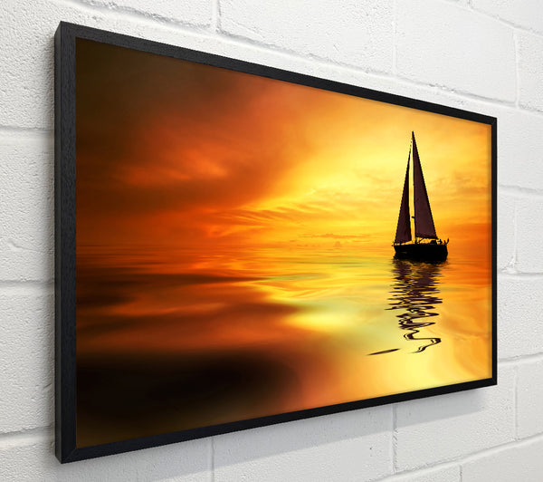 Sailboat Sunset 1