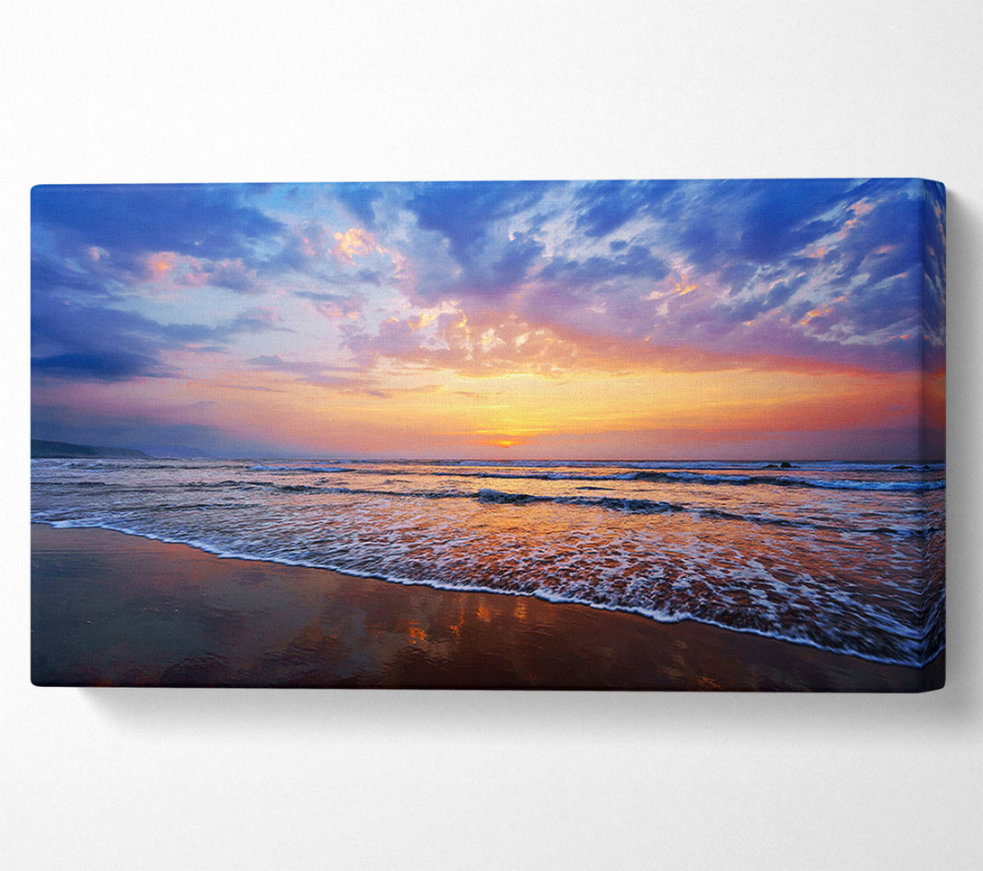  A Canvas Print of As The Sun Breaks Through Canvas Wall Art