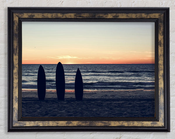 Surfs Up 1 Framed Print