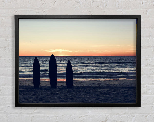 Surfs Up 1 Framed Print