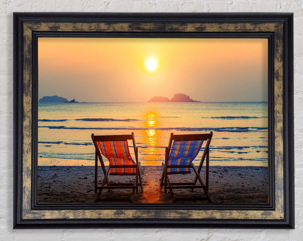 Lovers Paradise Framed Print