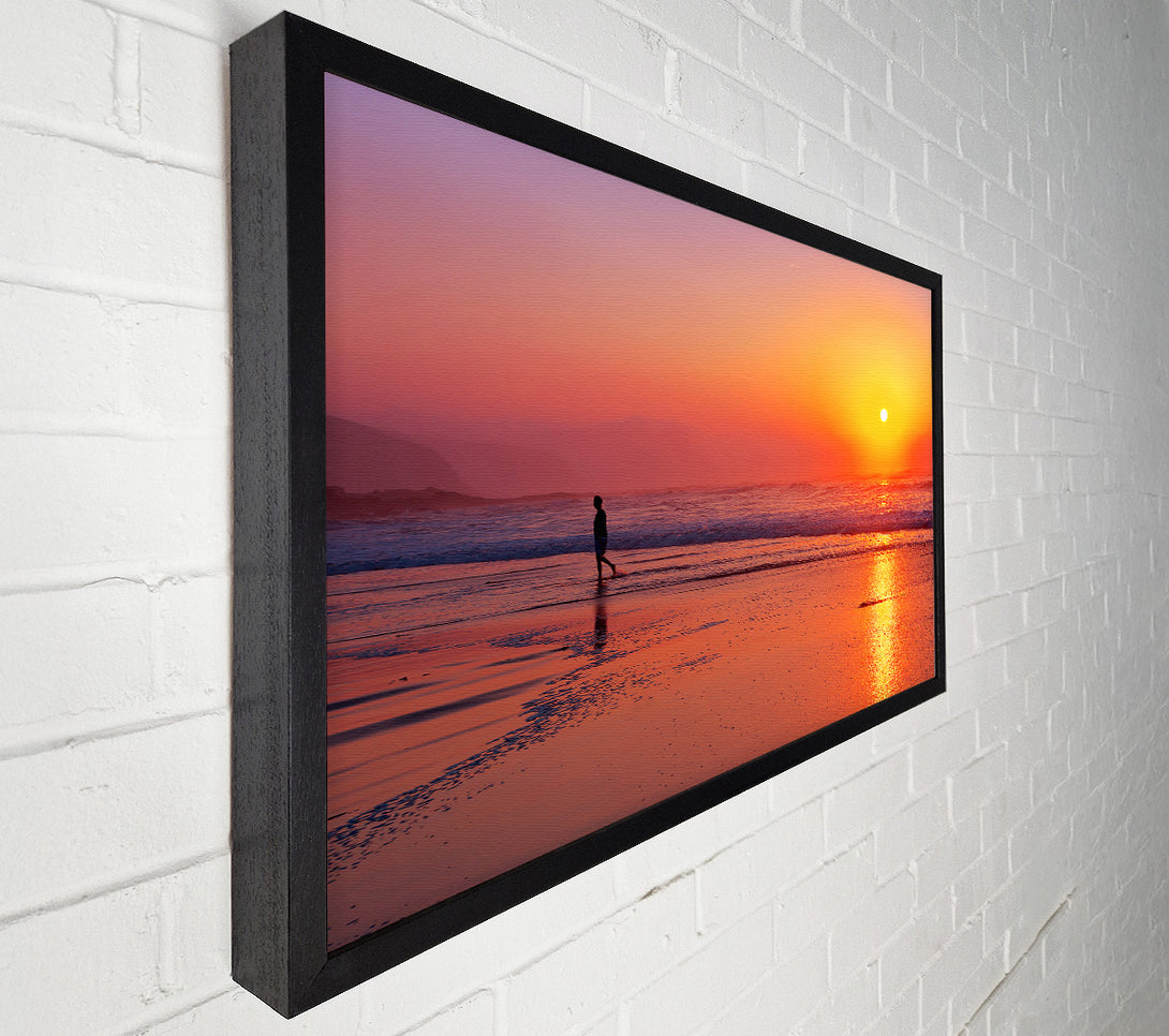  A Canvas Print of Strolling In Paradise Canvas Wall Art