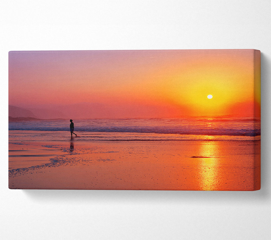  A Canvas Print of Strolling In Paradise Canvas Wall Art