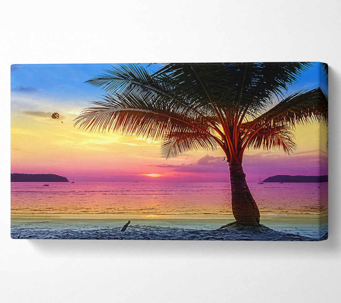  A Canvas Print of The Colours Of Paradise Canvas Wall Art