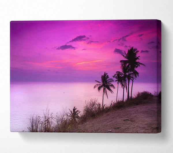  A Canvas Print of Pink Heaven 1 Canvas Wall Art