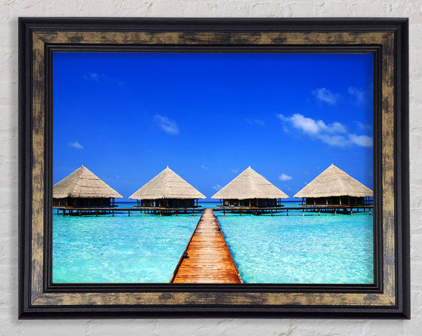 Lovers Retreat Framed Print