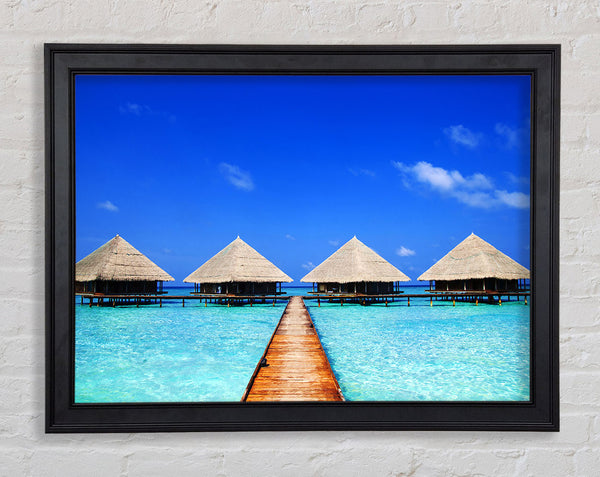 Lovers Retreat Framed Print