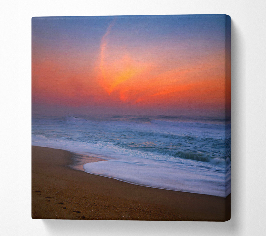  A Canvas Print of As The Sun Goes Canvas Art