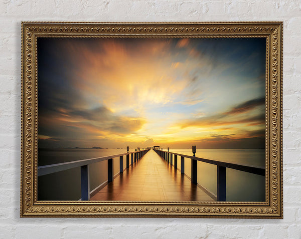 Movement 2 Framed Print