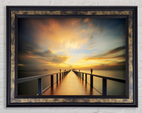 Movement 2 Framed Print