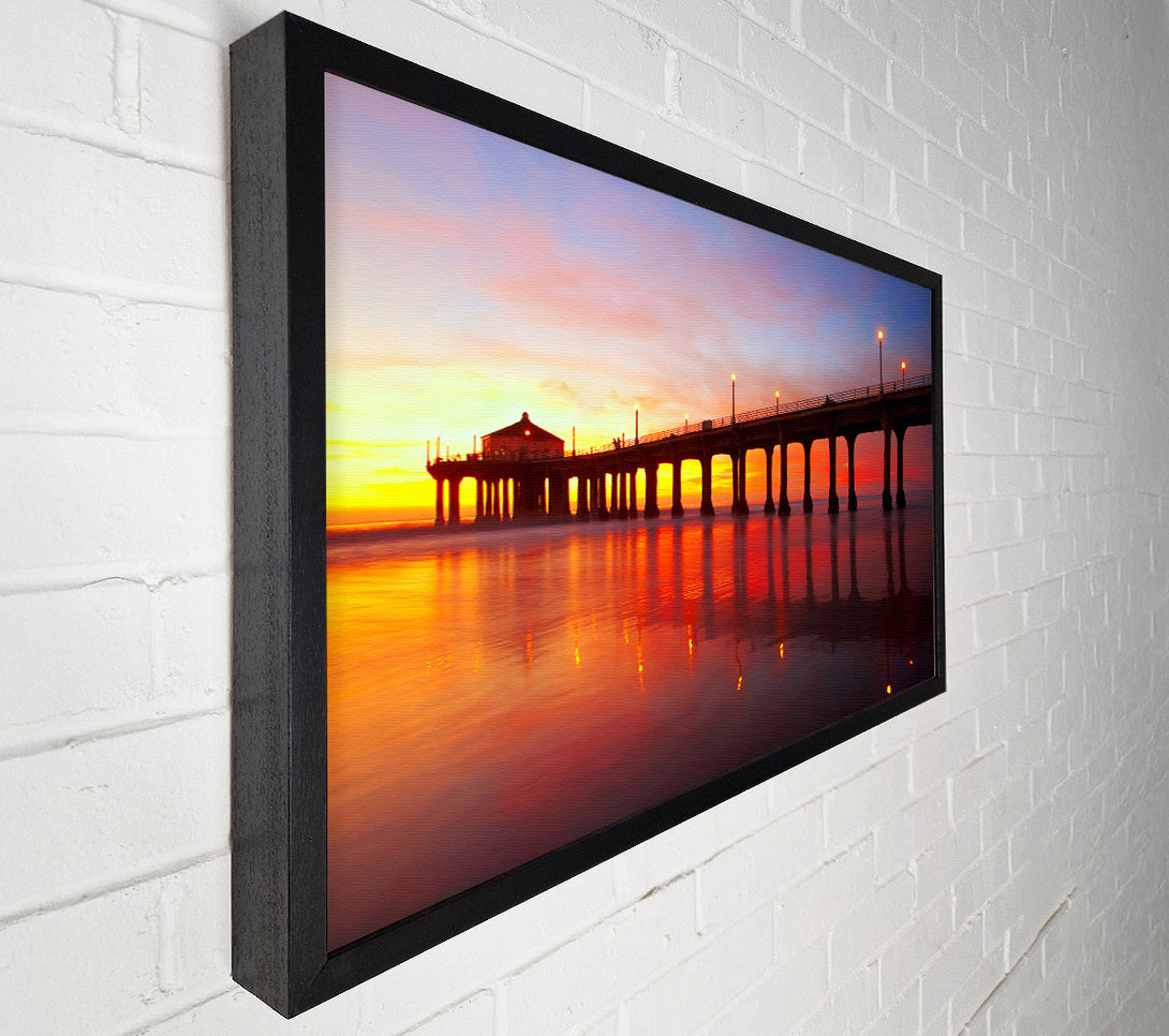 A Canvas Print of Pier Delight Canvas Print