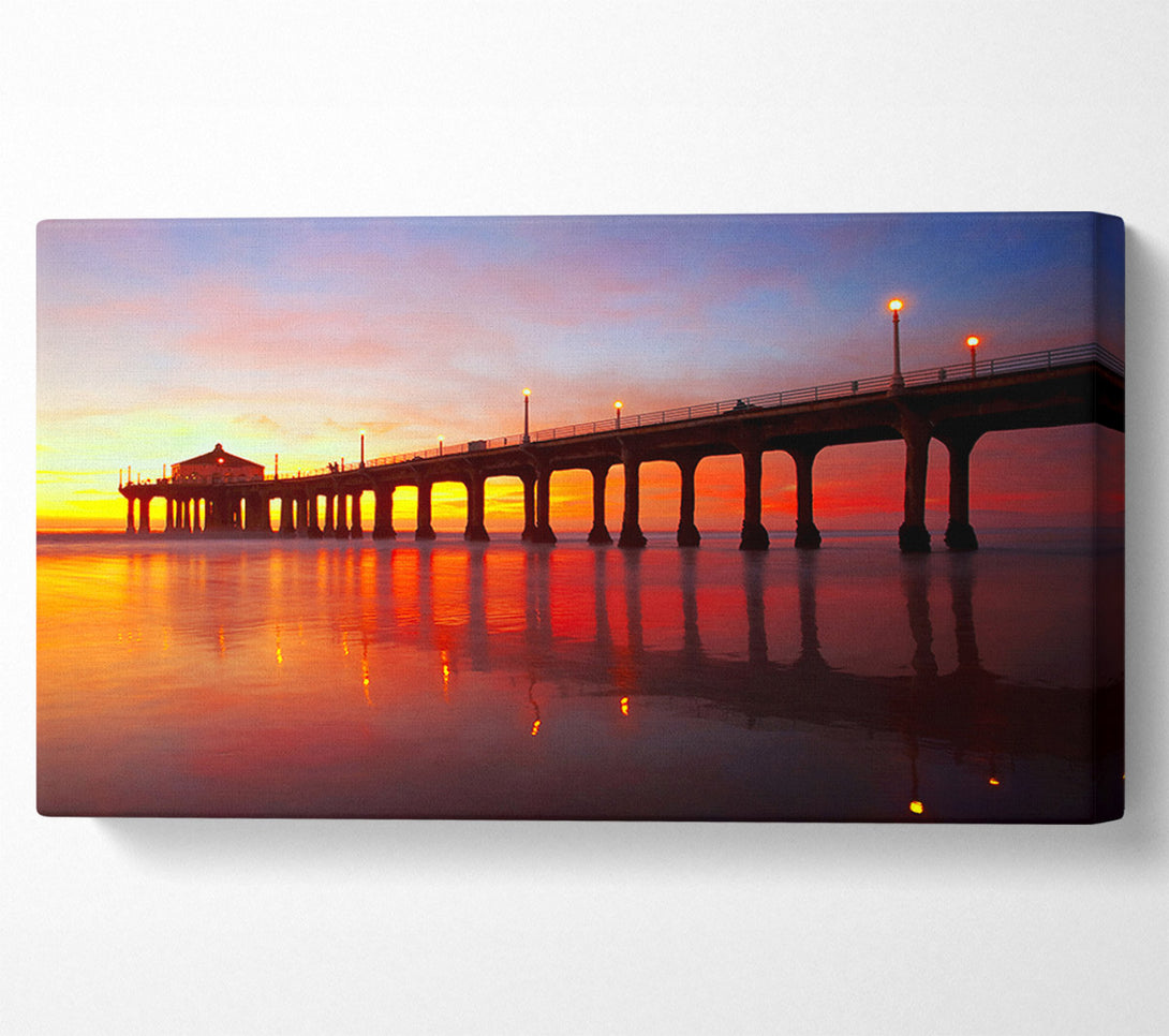  A Canvas Print of Pier Delight Canvas Print
