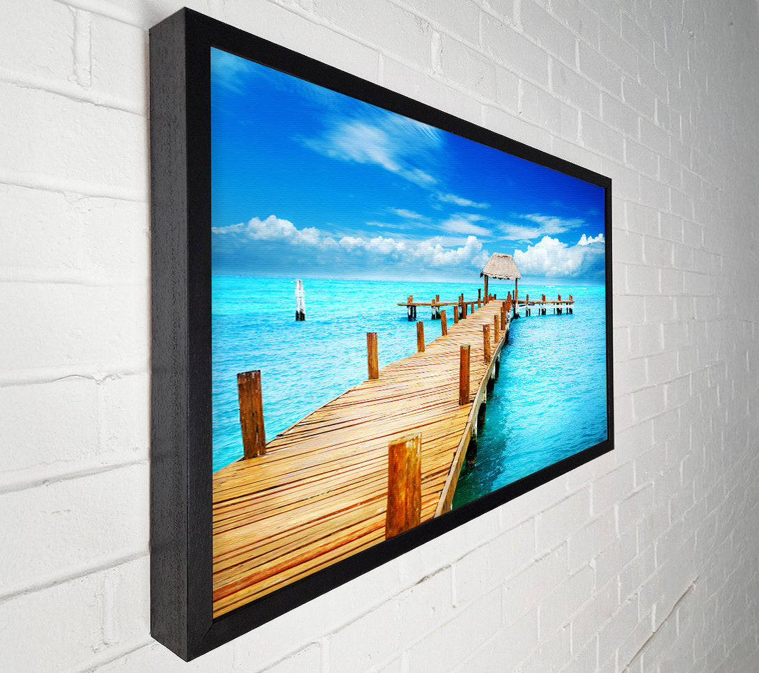  A Canvas Print of Honeymooners Paradise Canvas Art