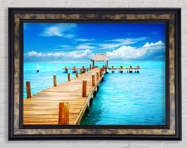 Honeymooners Paradise Framed Print