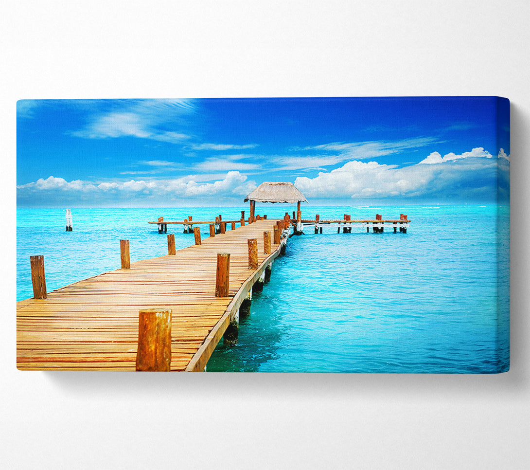  A Canvas Print of Honeymooners Paradise Canvas Art