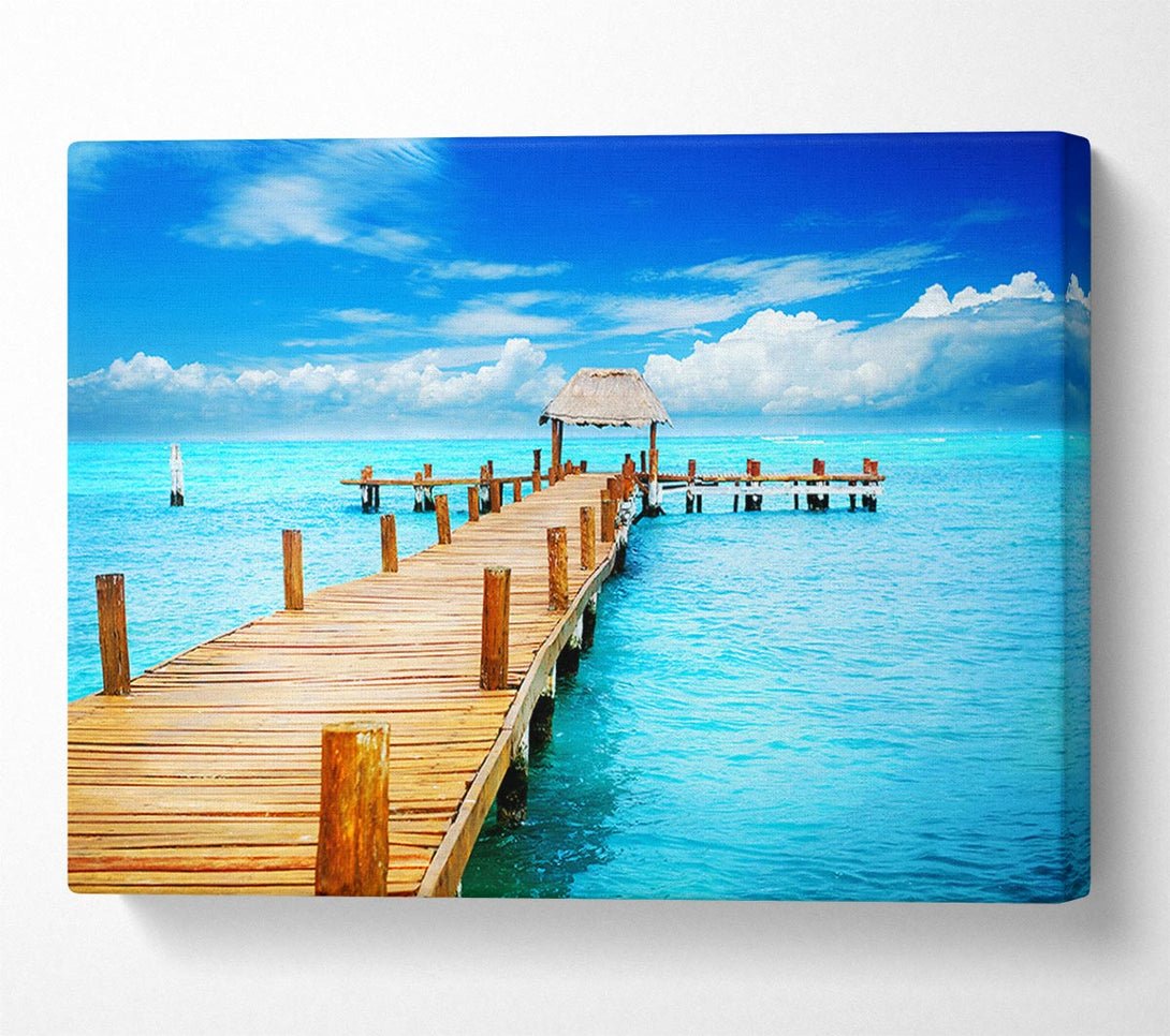 A Canvas Print of Honeymooners Paradise Canvas Art