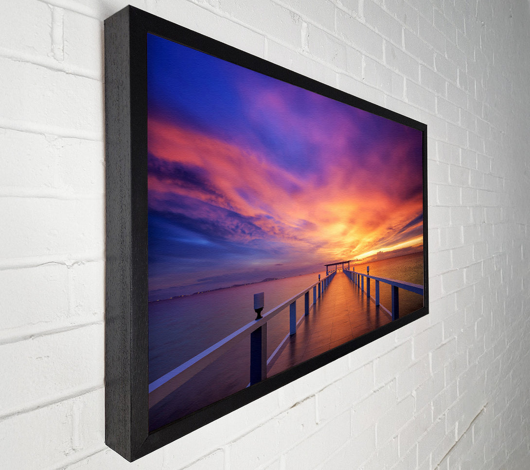  A Canvas Print of Tranquil Glow Canvas Art