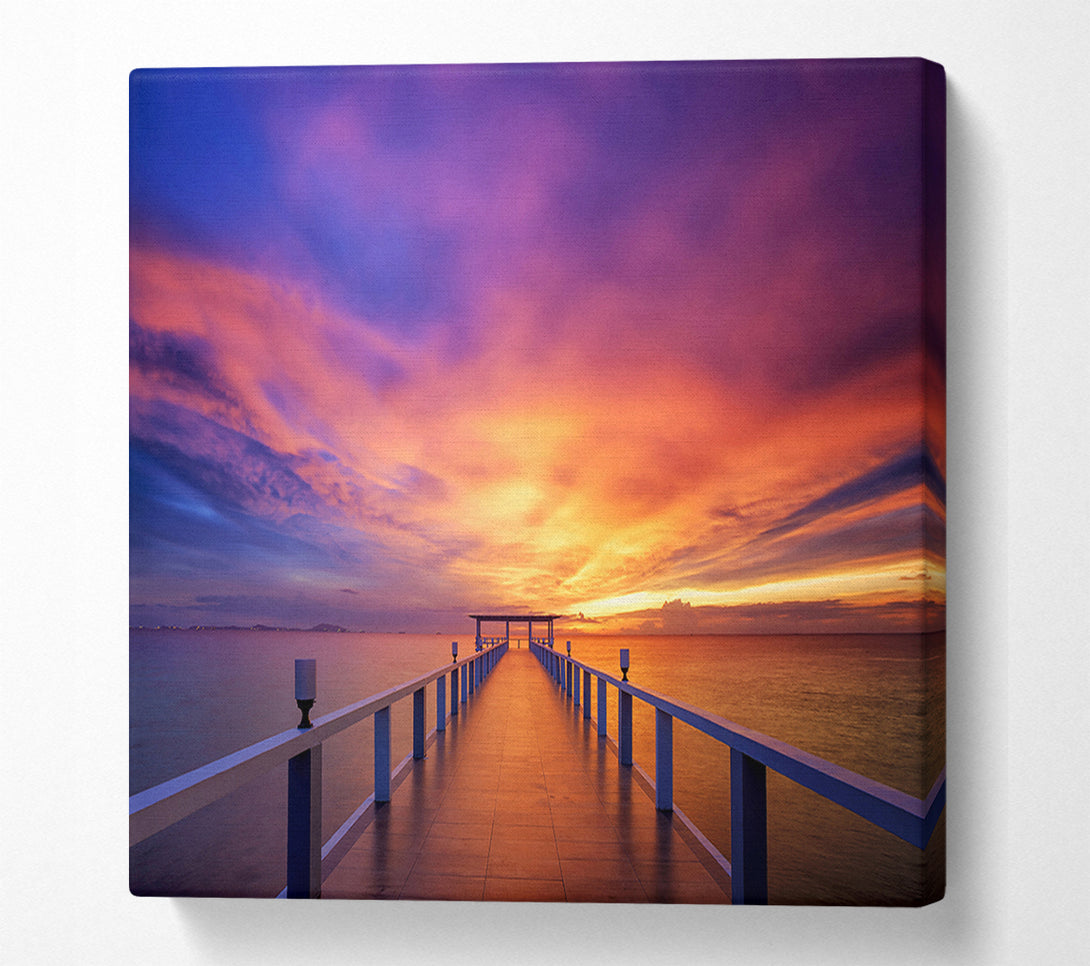  A Canvas Print of Tranquil Glow Canvas Art