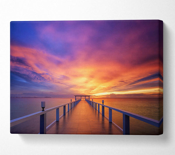  A Canvas Print of Tranquil Glow Canvas Art