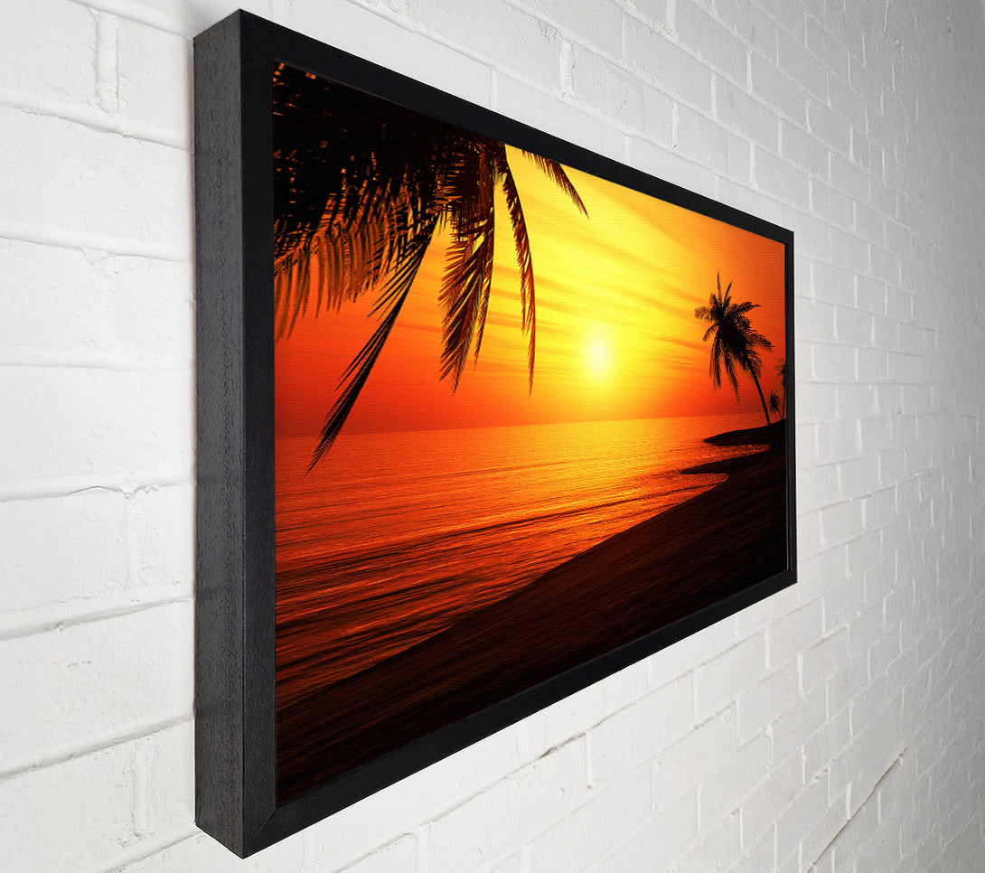  A Canvas Print of Sun Glow Canvas Art