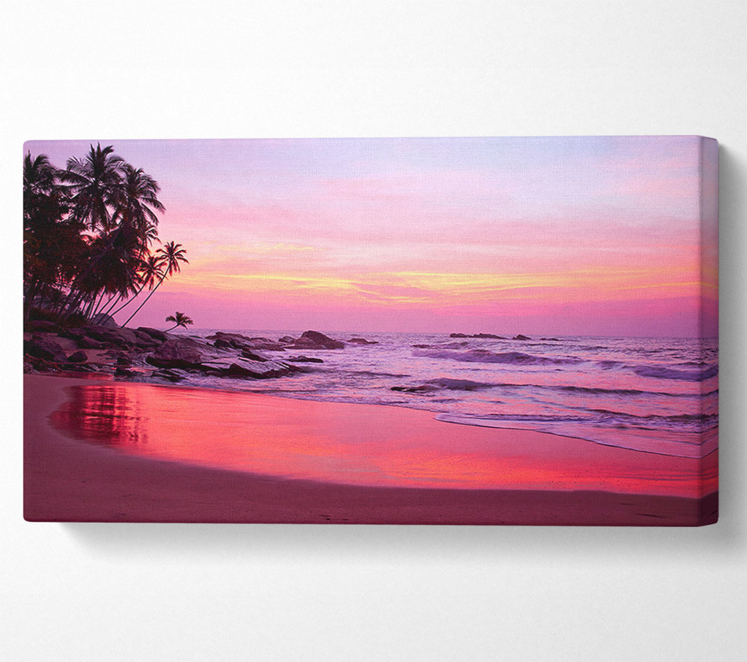  A Canvas Print of As The Ocean Moves Canvas Print