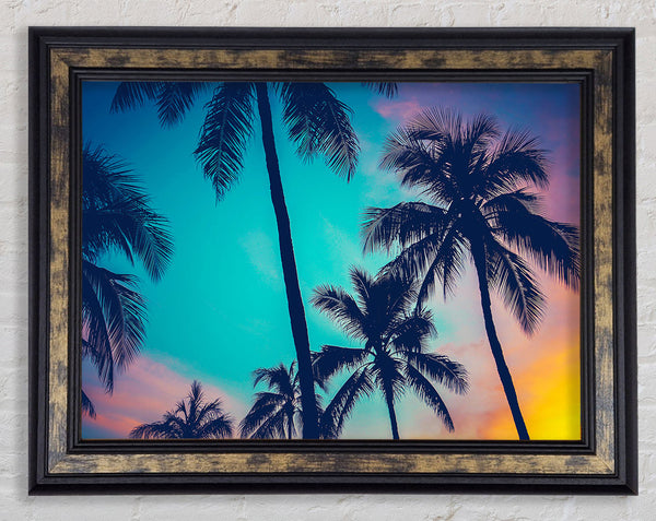 Perfect Skies Framed Print