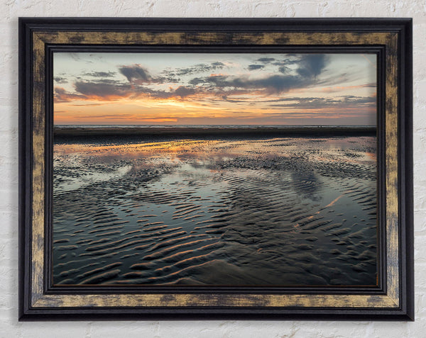 Movement Of Sands Framed Print