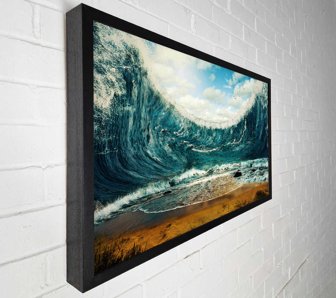 A Canvas Print of The Ocean Parts Canvas Print
