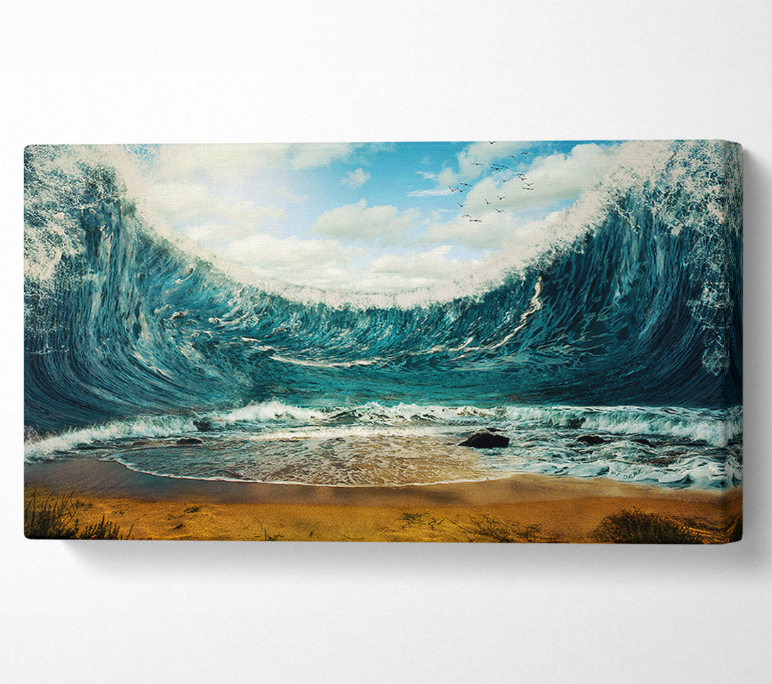  A Canvas Print of The Ocean Parts Canvas Print